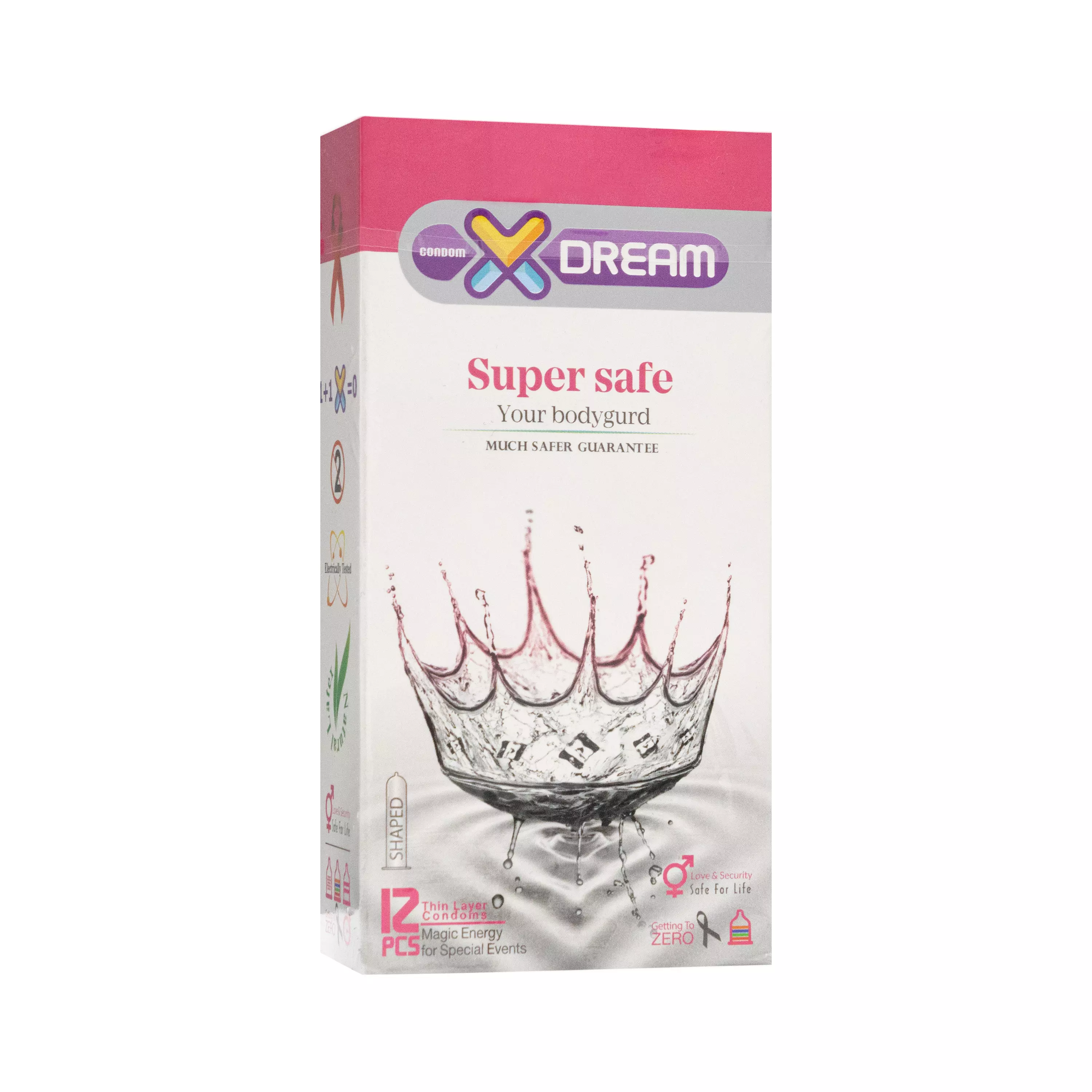 کاندوم Super Safe بسته 12 عددی ایکسدریم